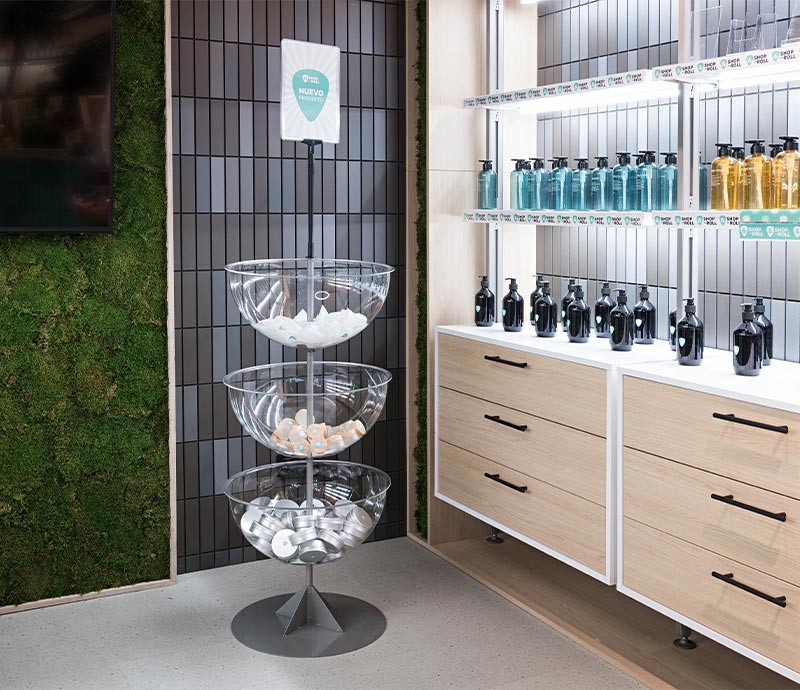 Product display units for supermarkets: types and which are most used