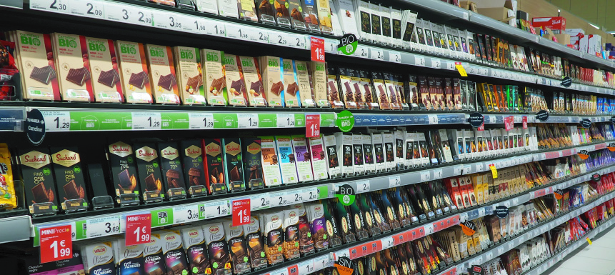 Carrefour potencia la imagen de su pasillo de chocolates con OM Retail