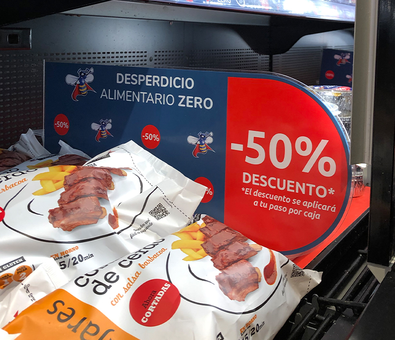Solutions pour communiquer les prix sur les balconnets et linéaires de supermarché