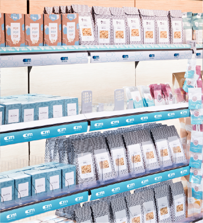 Visual merchandising en punto de venta — vista 4